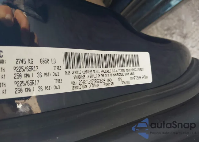 2C4RC1BG2DR663628: 43266736