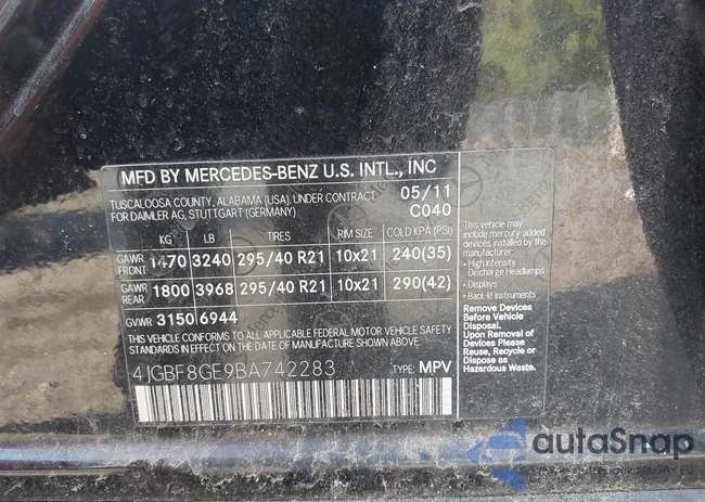 4JGBF8GE9BA742283: 43267902