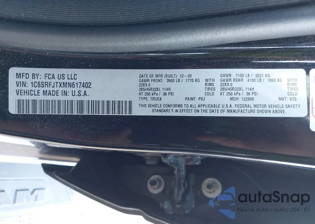 1C6SRFJTXMN617402: 43268162