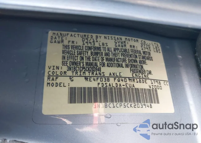 3N1BC1CP5CK203948: 43268311