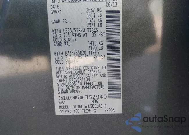 5N1AL0MM7DC352940: 43267764