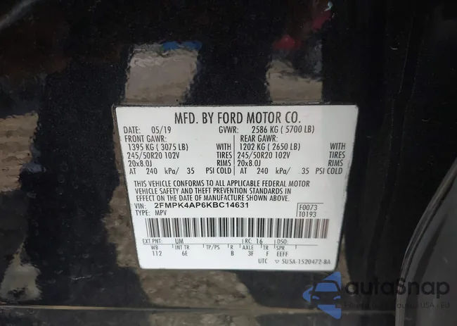 2FMPK4AP6KBC14631: 43269219