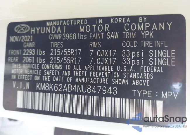 KM8K62AB4NU847943: 43268604