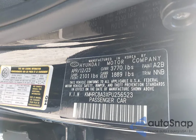 KMHRC8A3XPU256523: 43268617