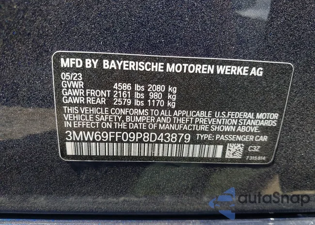 3MW69FF09P8D43879: 43268637