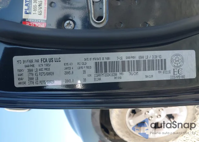 1C6RR7MT2GS416390: 43268768