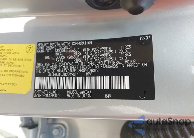 JTJHW31UX82049014: 43270069