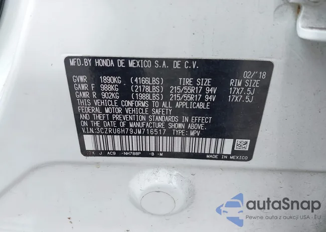 3CZRU6H79JM716517: 43270285