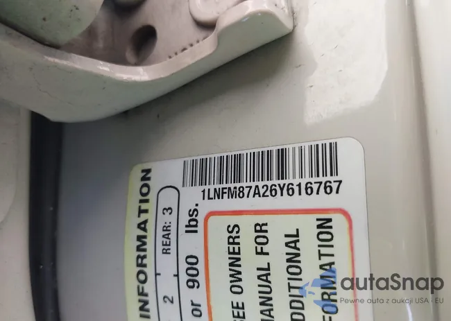 1LNFM87A26Y616767: 43270397