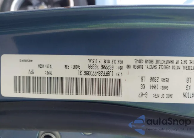 1J8FF28W77D396131: 43271106