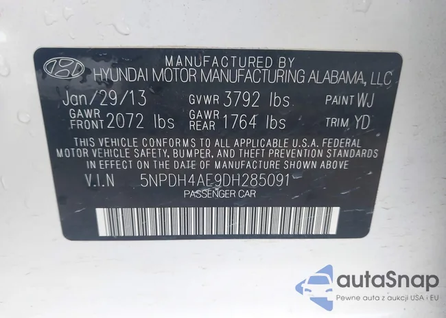 5NPDH4AE9DH285091: 43271237