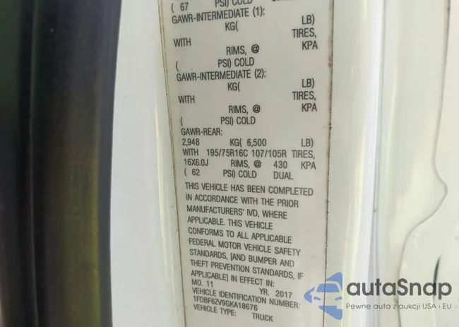 1FDBF6ZV9GKA18676: 43271875