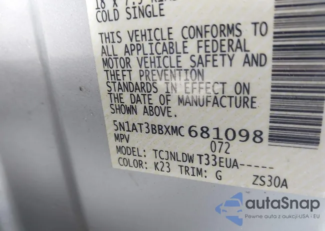 5N1AT3BBXMC681098: 43272127