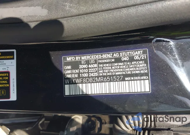 W1KWF8DB2MR651527: 43272215