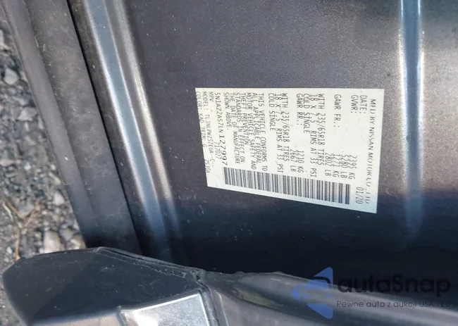 5N1AZ2AS7LN127997: 43272831