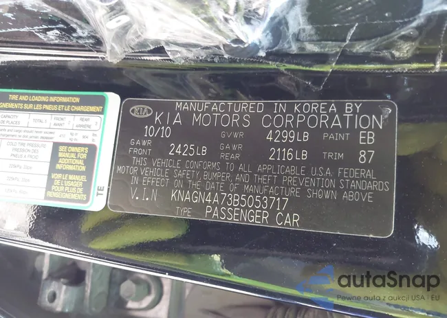 KNAGN4A73B5053717: 43273073