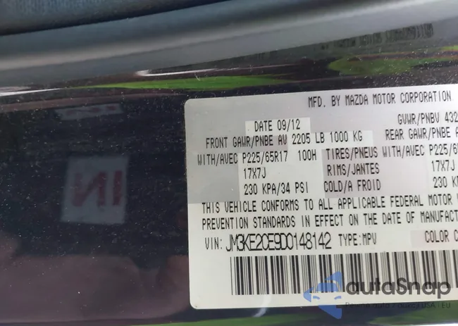 JM3KE2CE9D0148142: 43273116