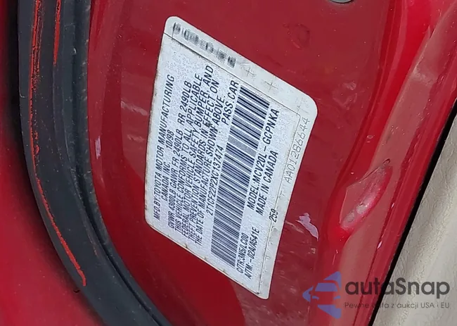 2T1CF22P2XC137474: 43273339