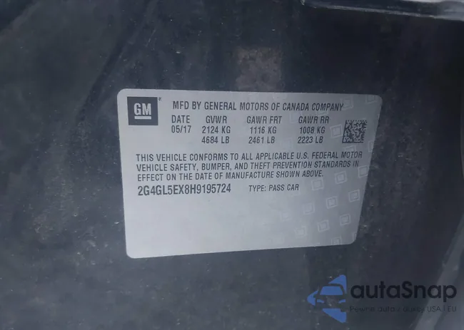 2G4GL5EX8H9195724: 43272438