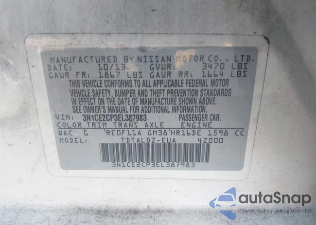 3N1CE2CP3EL387983: 43272461