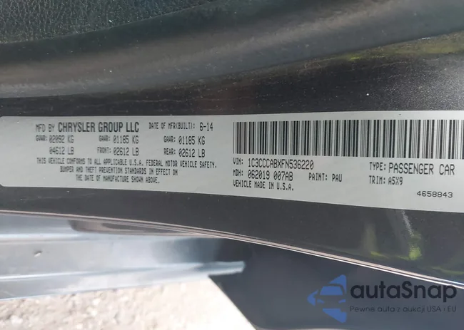 1C3CCCABXFN536220: 43272648