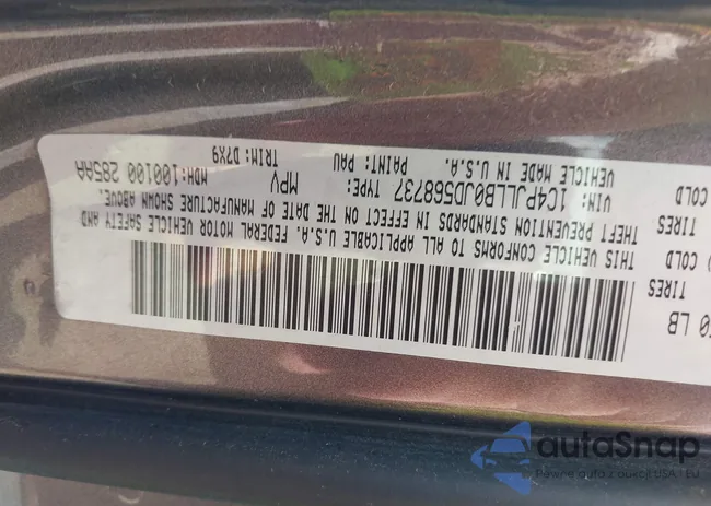 1C4PJLLB0JD568737: 43274208