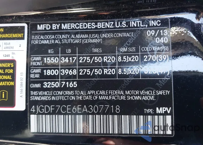 4JGDF7CE6EA307718: 43274247