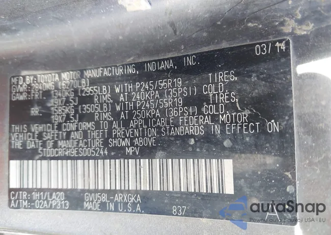 5TDDCRFH9ES005244: 43273601