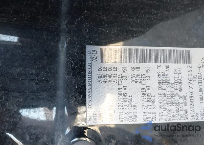 5N1AT2MT9KC776152: 43273617