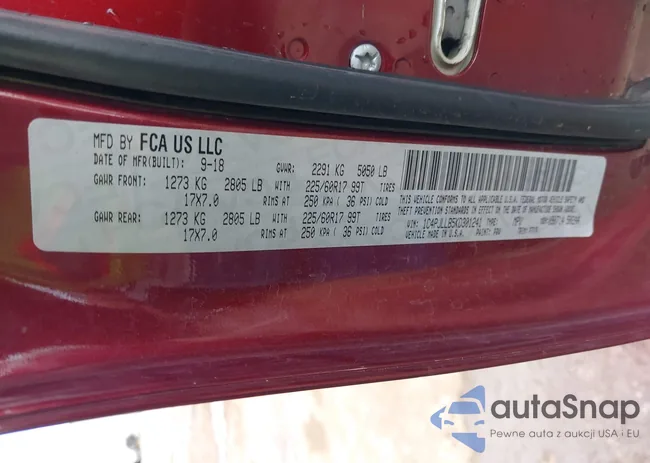 1C4PJLLB5KD301241: 43273682