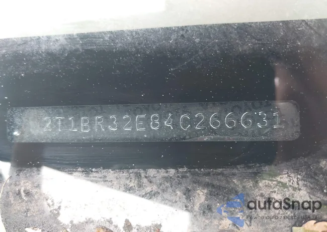2T1BR32E84C266631: 43273718