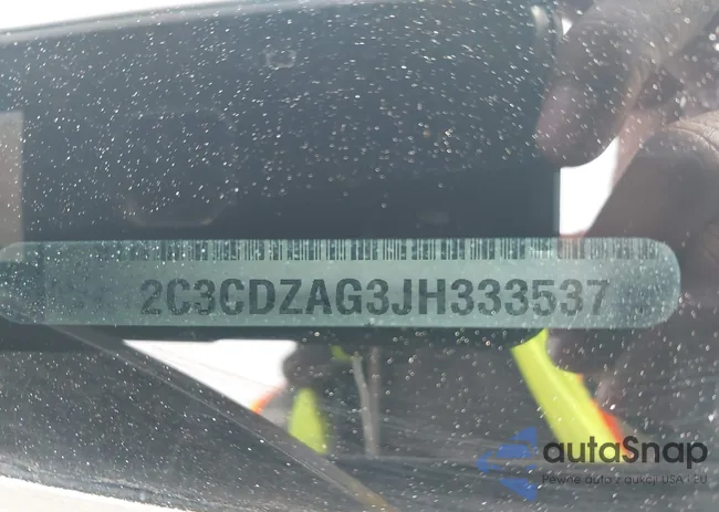 2C3CDZAG3JH333537: 43276083