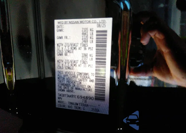 5N1BT3AA9TC694890: 43276139