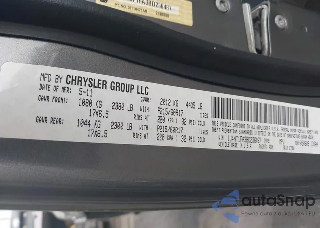 1J4NT1FA3BD236487: 43276168