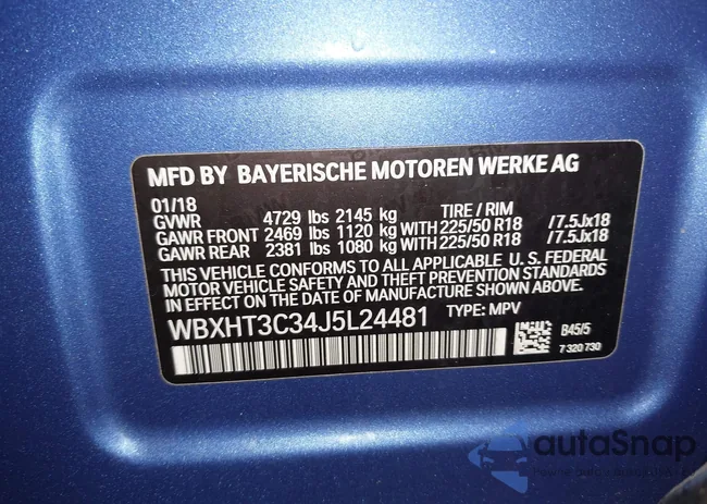 WBXHT3C34J5L24481: 43275702