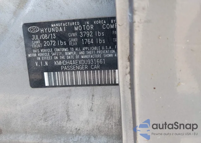 KMHDH4AEXDU931661: 43275715