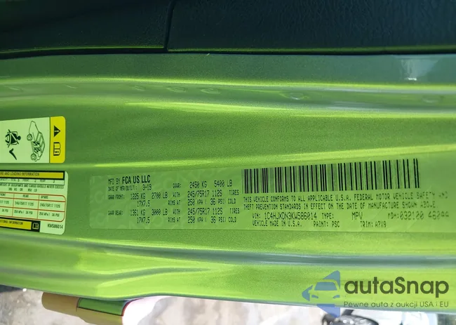 1C4HJXDN3KW586014: 43276977