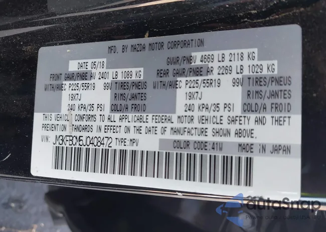 JM3KFBCM5J0408472: 43277061