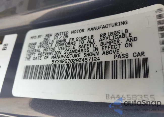 5Y2SP67029Z457124: 43277357