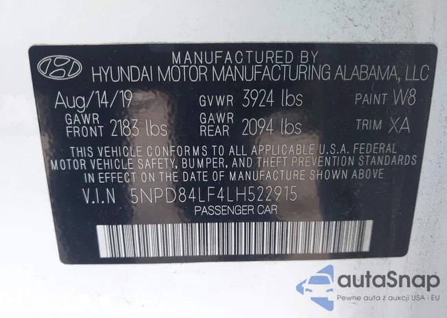 5NPD84LF4LH522915: 43276439