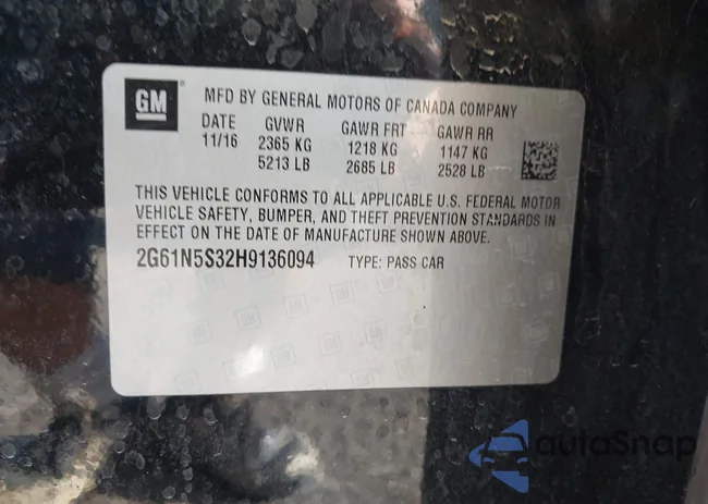 2G61N5S32H9136094: 43276496