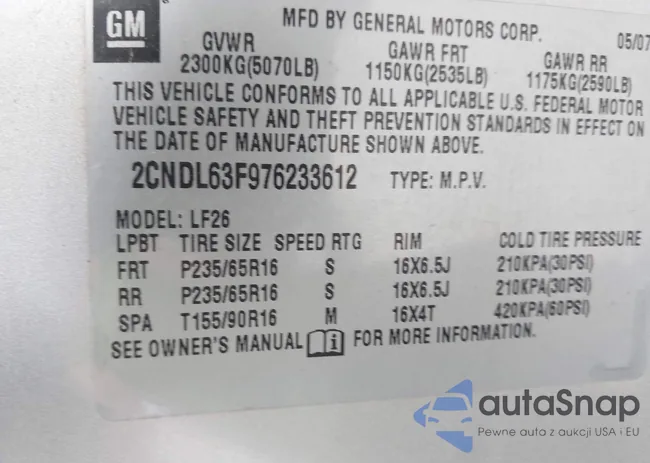 2CNDL63F976233612: 43277672