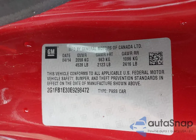 2G1FB1E30E9298472: 43278837