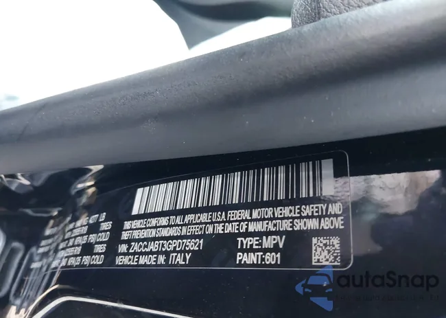 ZACCJABT3GPD75621: 43279140