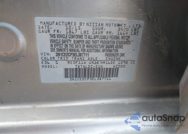 3N1CE2CP3EL387711: 43279324