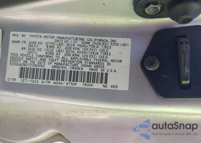 5TEUU42N37Z390950: 43279333