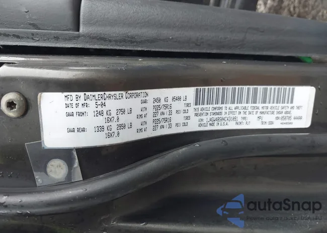 1J4GW48S04C431091: 43278470