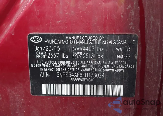 5NPE34AF6FH173024: 43279960