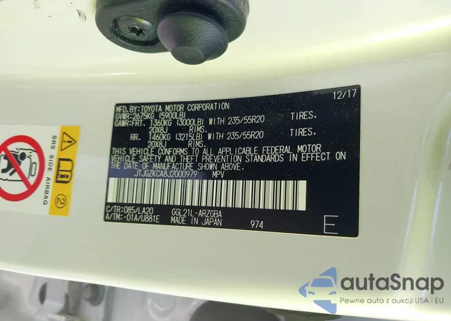 JTJGZKCA8J2000979: 43280032