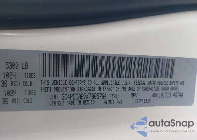 3C4PDCAB7KT865784: 43279793